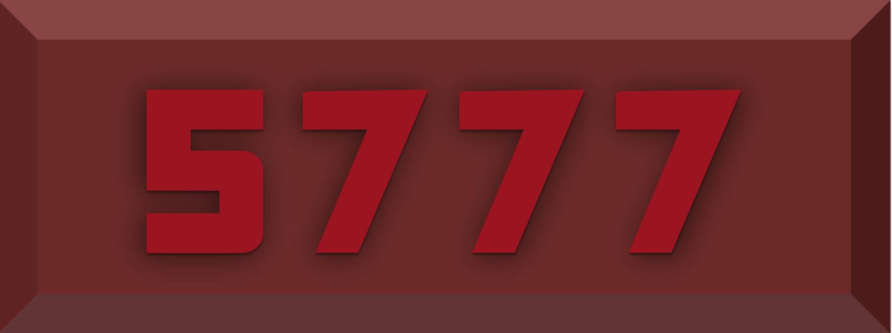 5777